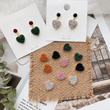 Alloy Lamb Hair Pendant Earrings DIY Craft Material