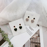Alloy Lamb Hair Pendant Earrings DIY Craft Material