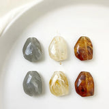Fall/Winter Brushed Resin Earring Accessories