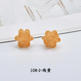 Micro-velvet Petal Ball Pendant Earrings Kit