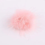 Fall/Winter Mink Hair Ball Hairpin Earrings DIY Material Bag