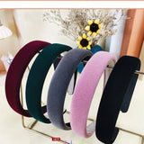 Autumn Winter Velvet Headband Women's Hair Hoop