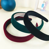 Autumn Winter Velvet Headband Women's Hair Hoop