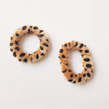 Leopard Pattern Mink Hair DIY Jewelry Accessories