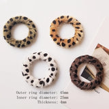 Leopard Pattern Mink Hair DIY Jewelry Accessories
