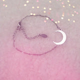 Autumn Moon Bracelet Girl Jewelry Stainless Steel