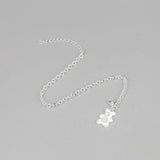 Autumn Bear Bracelet S925 Sterling Silver Ins Cold Wind Hand Jewelry