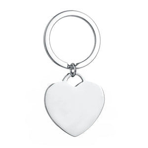 Auxauxme Family Photo Engraved Keychains Personalized Birthday Jewelry