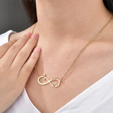 Infinity Symbol Necklace - Personalized Gift for Her