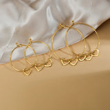 Auxauxme Personalized Heart Name Bangles Engraved Family Women Jewelry