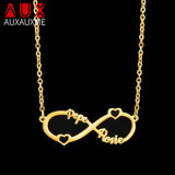 Personalized Infinity Pendant Necklace Jewelry Gift