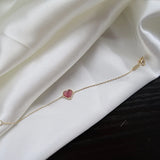 Agate Jade Pendant 925 Silver Bracelet for Women