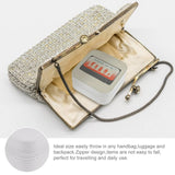 Jewelry Storage Box Mini Leather Double Layer Organizer Travel Case