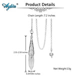 Gemstone Hexagonal Pendant Dowsing Pendulum