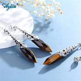 Gemstone Hexagonal Pendant Dowsing Pendulum