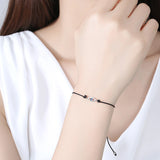 Evil Eye Bracelet 925 Silver CZ Turkey Men Women Jewelry
