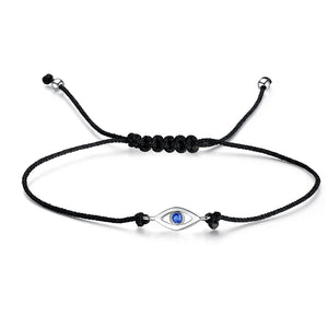 Evil Eye Bracelet 925 Silver CZ Turkey Men Women Jewelry