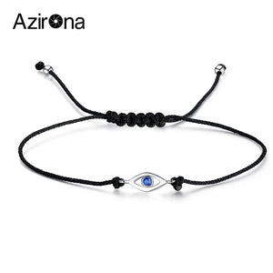 Evil Eye Bracelet 925 Silver CZ Turkey Men Women Jewelry