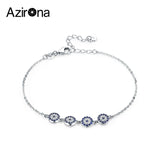 Evil Eye Bracelet 925 Silver CZ Fine Turkey Jewelry