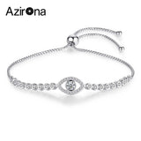 Evil Eye 925 Sterling Silver Tennis Bracelet Women Men Jewelry