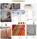 925 Silver Evil Eye Hamsa Bracelet Round Eyes CZ Crystal Tennis Bracelet