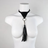 Punk Rock Choker Necklace Statement Harajuku PU Leather Collar Gothic