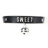 Punk Gothic Succub Choker Necklace - Sexy Goth Letter Collar