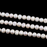 10-11mm Potato Freshwater Pearl Strands DIY Beads Natural Pearl Necklace