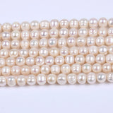 10-11mm Potato Freshwater Pearl Strands DIY Beads Natural Pearl Necklace
