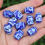 3pcs Ancient Tibet Dzi Agate Beads, Lucky Symbol, DIY Jewelry Making