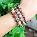 Natural Argentina Rhodochrosite Stone Beads for DIY Jewelry Making 15''