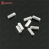 50 PCS 9.4x2.8mm 10x4mm Plated Brass + Rubber Hat Pin Brooch Stopper