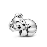 925 Sterling Silver Chinese Heart Charms