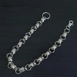 B36D Casual Skull Pant Chain Double Hook Heavy Strong Biker Wallet Chain