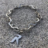R-letter Alloy Pendant Short Necklace for Women Jewelry