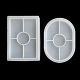 B36D Silicone Resin Rolling Tray Mold with Grinder Mold DIY Epoxy Casting Craft