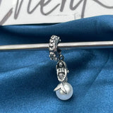 Starfish Birdcage Charm 925 Sterling Silver High Jewelry Accessories