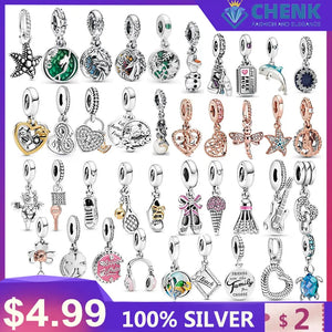 Starfish Birdcage Charm 925 Sterling Silver High Jewelry Accessories