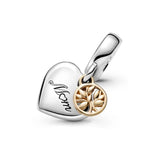 925 Silver Charm Bracelet Women Jewelry With Logo