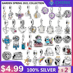 925 Silver Chinese Charms for Jewelry