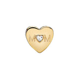 925 Silver Heart Charm Logo 769271C01 for Bracelet Golden Radiant Hearts