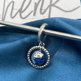 B48 925 Sterling Silver Charm Chinese DIY Jewelry Charms