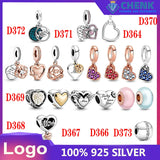 925 Sterling Silver DIY Jewelry Pendants for Women