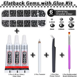 B7000 Adhesive Glue for Craft Clear with Dotting Tools