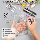 B7000 Adhesive Glue for Craft Clear with Dotting Tools