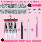 B7000 Adhesive Glue for Craft, Clear Craft Glue with Dotting Tools