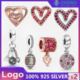 B71 Collection Fall Charm 925 Sterling Silver Bracelet