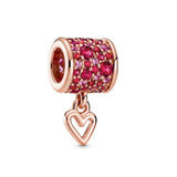 B71 Collection Fall Charm 925 Sterling Silver Bracelet