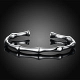925 Sterling Silver Cuff Bangle For Women
