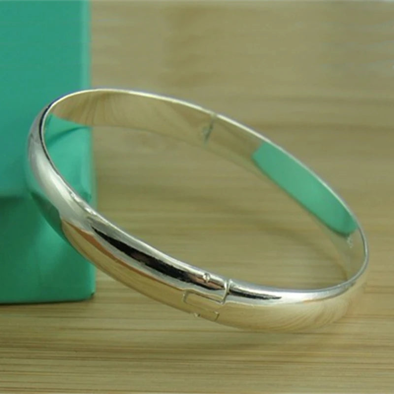 925 Silver Open Bangles For Wedding Party